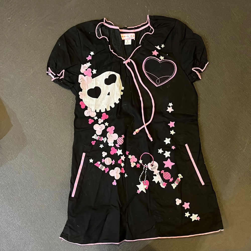 Small scrub top Koi